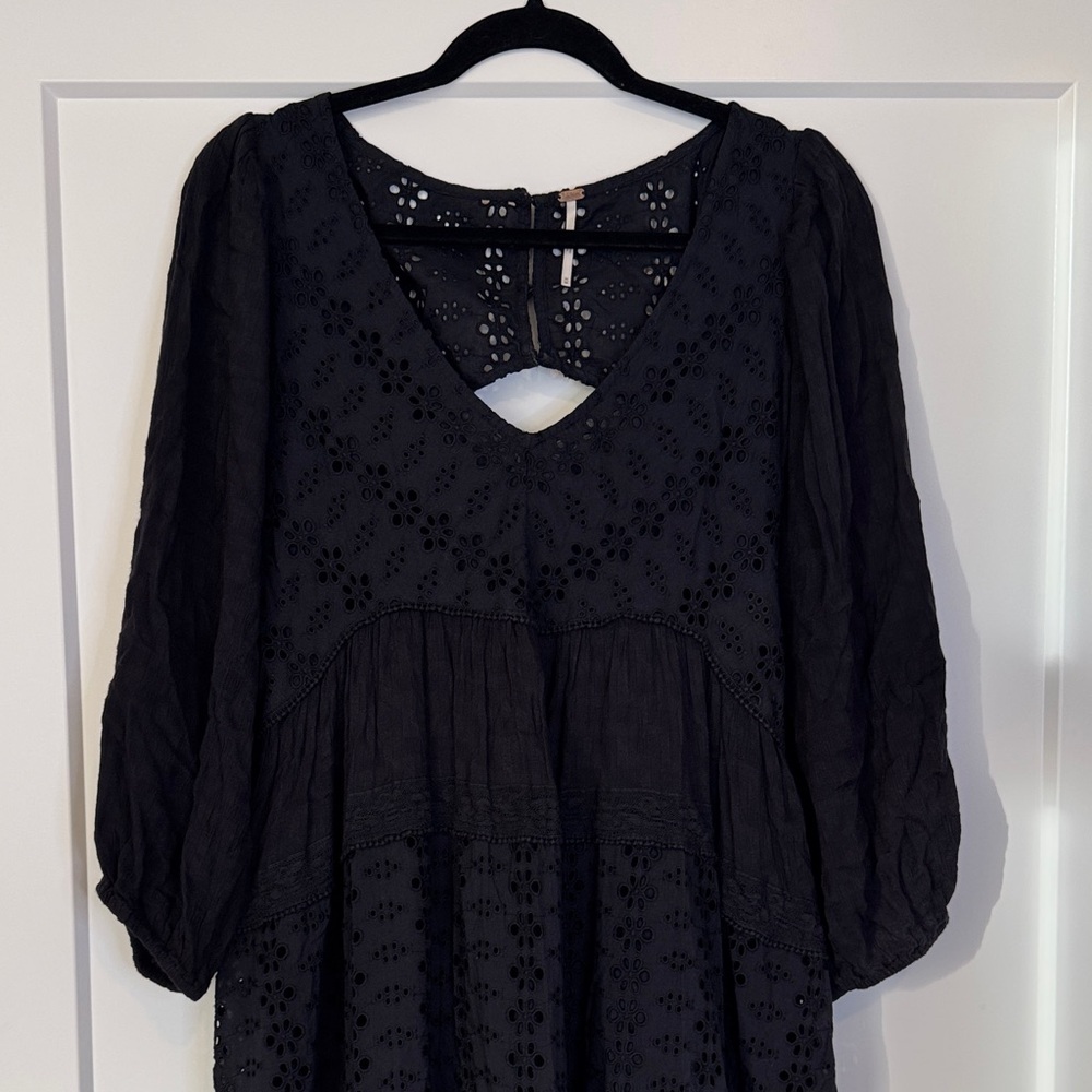 Free People Mockingbird Maxi in Black - Picture 7 of 9